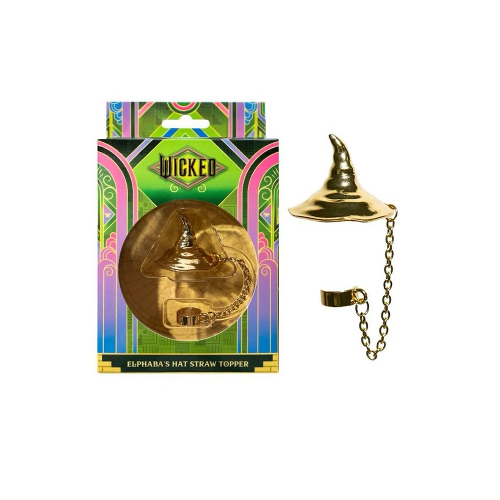 CharCharms Straw Topper Crown Wicked Elphaba NIB